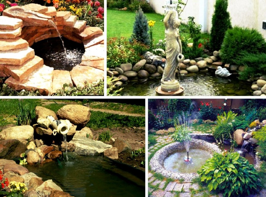 Фонтан своими руками - поэтапное изготовление декоративного фонтана для дома и сада