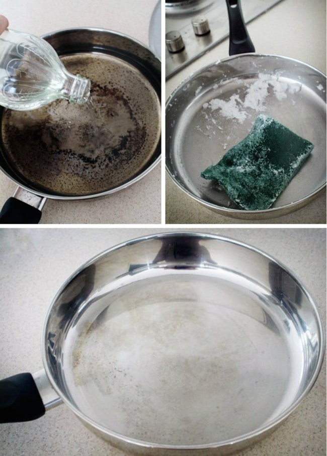 Как очистить сковородку от жира и нагара в домашних условиях: проверенные методы и средства устранения грязи (90 фото)