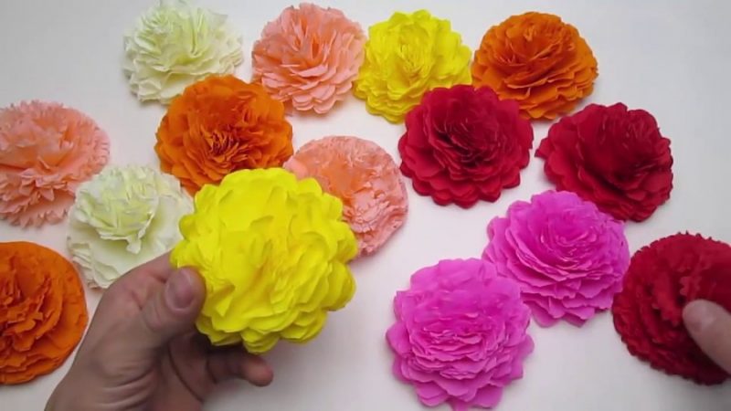 Как сделать цветы - пошаговый мастер-класс по изготовлению искусственных цветов