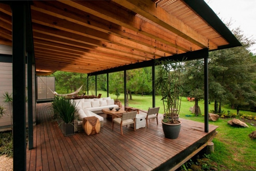 Патио на даче - инструкция по созданию, советы как построить и стильно обустроить уютный дворик