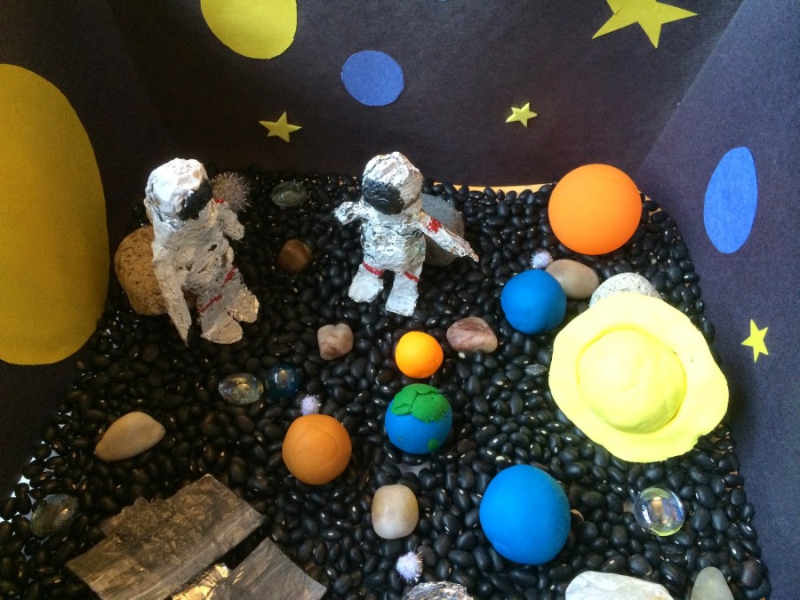 Поделка космос - актуальные тематические игрушки, идеи и стильные украшения на космическую тематику (100 фото)