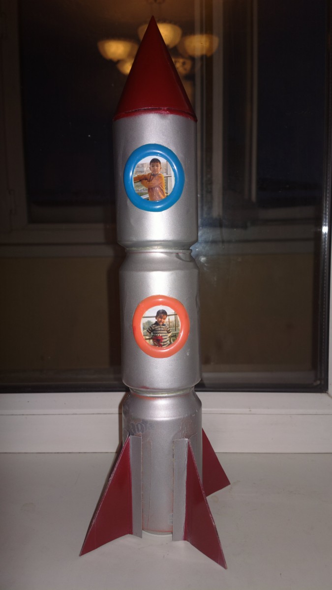 Поделка ракета: как сделать из картона и бумаги, бутылки и банки декоративную ракету (80 фото)