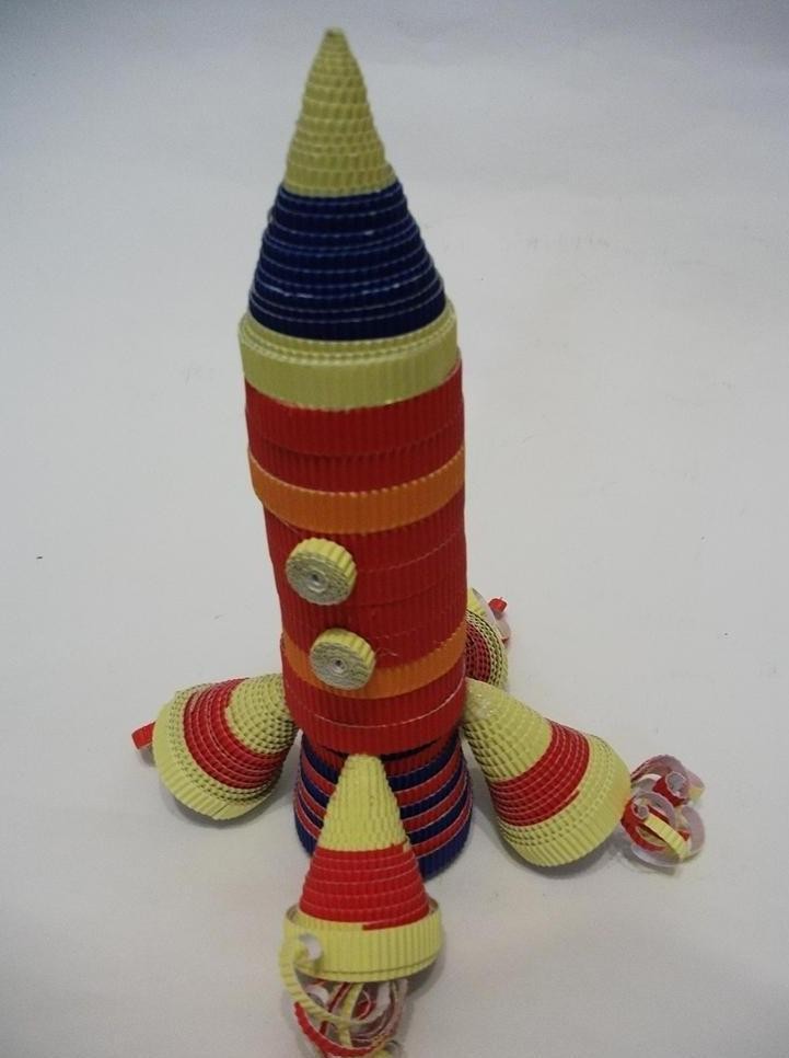 Поделка ракета: как сделать из картона и бумаги, бутылки и банки декоративную ракету (80 фото)