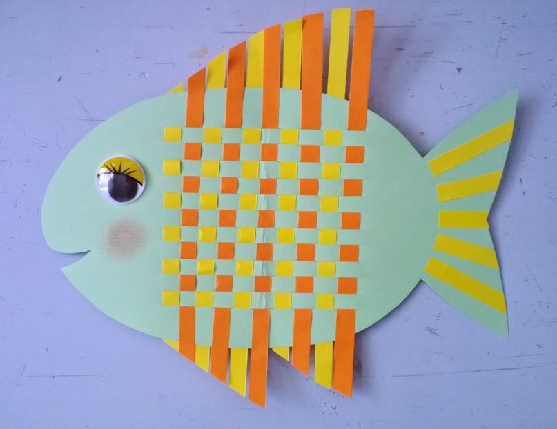 Поделка рыбка - пошаговая инструкция как сделать просто и быстро красивую рыбку для детского сада (85 фото)