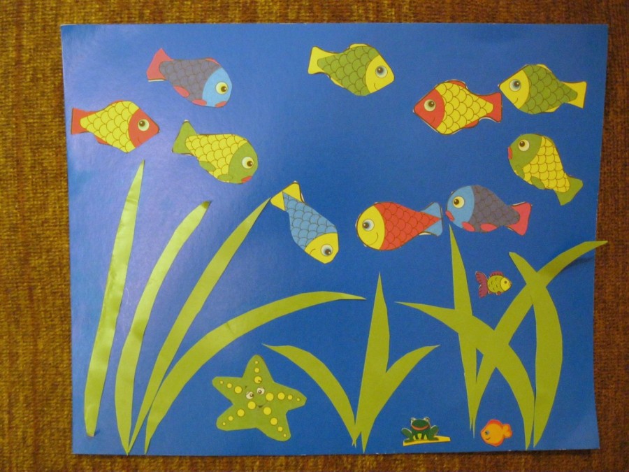 Поделка рыбка - пошаговая инструкция как сделать просто и быстро красивую рыбку для детского сада (85 фото)