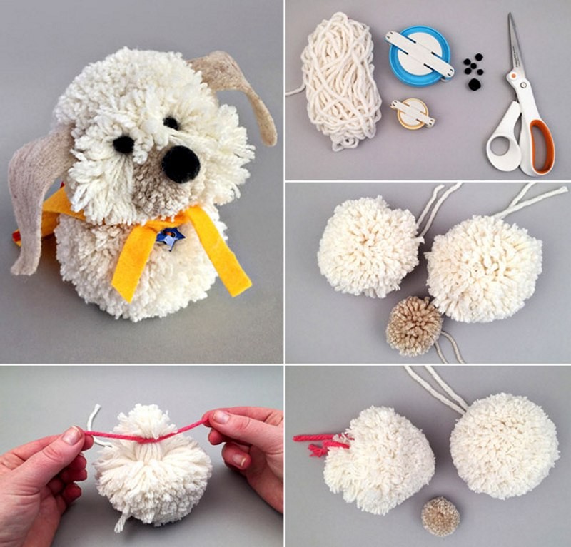 Поделка собака: 10 способов как сделать красивую игрушку. Пошаговые инструкции и 100 фото примеров изготовления