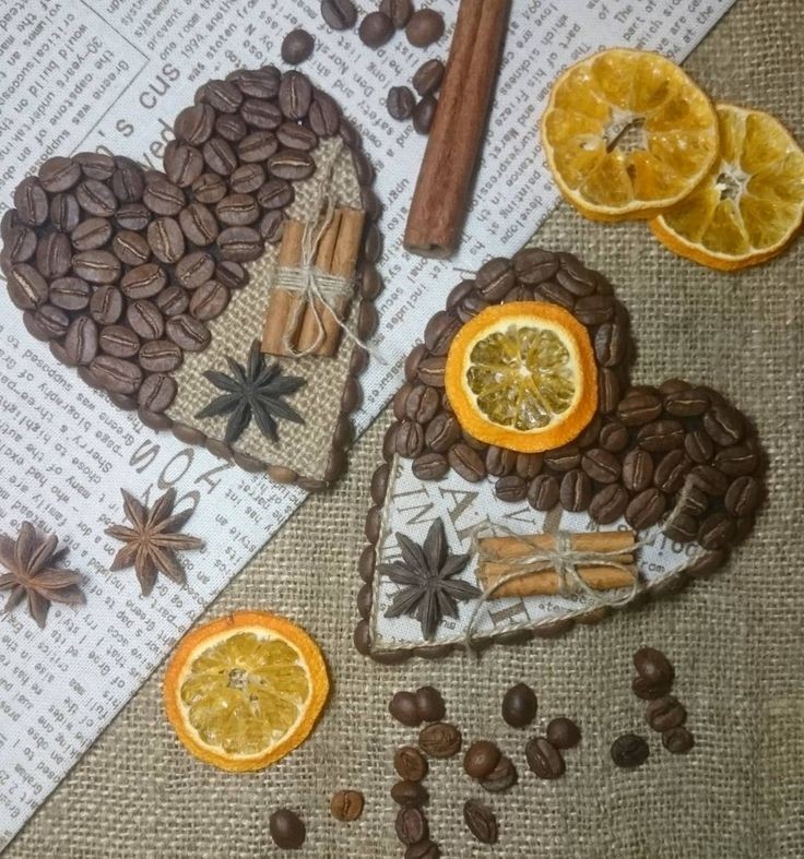 Поделки из кофе: пошаговая инструкция изготовления объемных поделок и панно из кофейных зерен (95 фото)