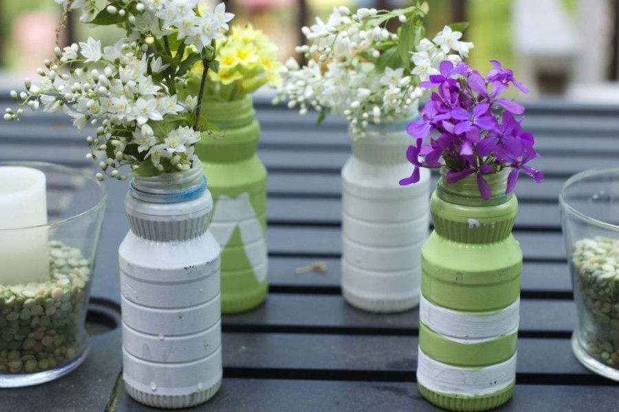 Поделки из пластиковых бутылок - 100 фото лучших идей использования для украшения сада и дачи