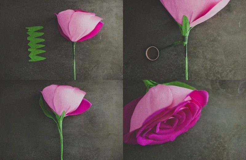 Как сделать розу: обзор способов изготовления своими руками. Пошаговые инструкции и 85 фото готовых изделий