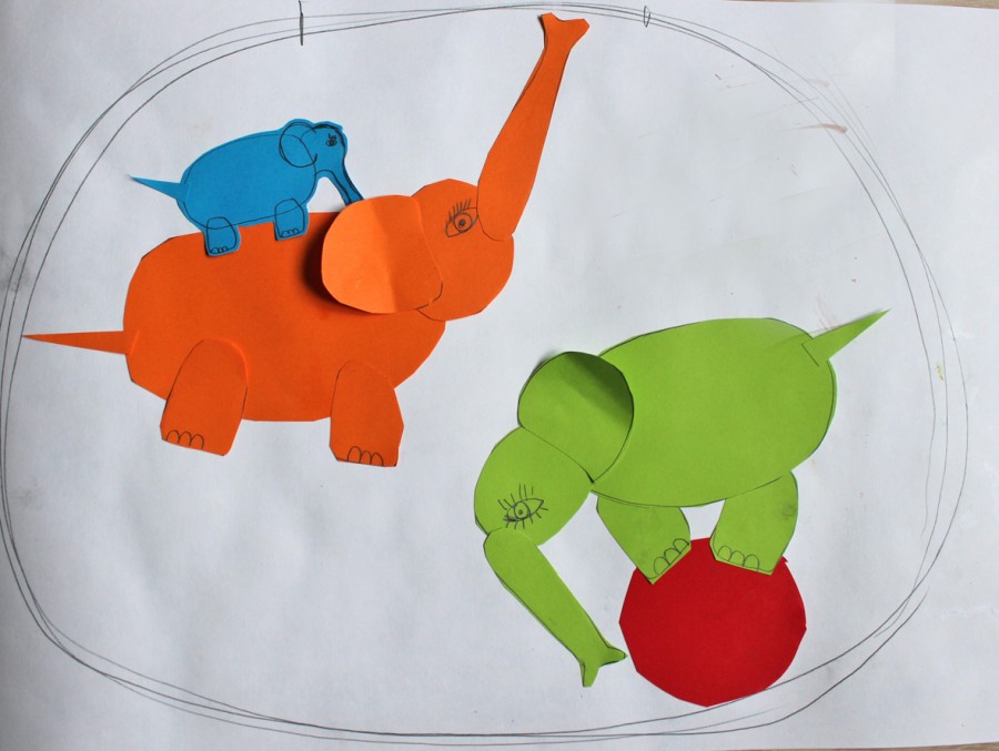 Поделки аппликации из цветной бумаги - оригинальные, интересные идеи и шаблоны для детей (100 фото)