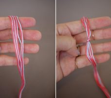 Как сделать красивый браслет дома