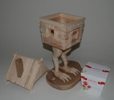 Как сделать маленький декоративный домик