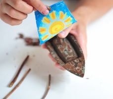 Как сделать кораблик на даче