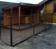 Как сделать каркас для вольера
