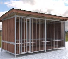 Как сделать каркас для вольера